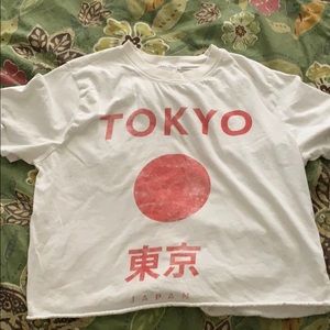 toyko full tilt crop top tillys